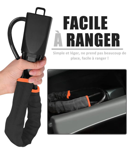 قفل ميكانيكي للسيارة – أمان أقصى وحماية ضد السرقة