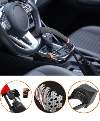 قفل ميكانيكي للسيارة – أمان أقصى وحماية ضد السرقة